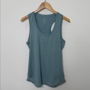 Head Women’s Blue Activewear Tank Top Mesh Hem Size Medium